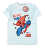 Marvel Spiderman t-shirt bluzka koszulka chłopięca rozm 140 cm