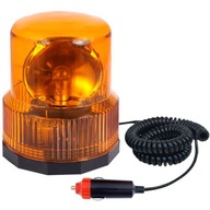 Výstražná lampa otočná 24V magnetická, oranžová