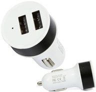 ŁADOWARKA SAMOCHODOWA 2xUSB 2.1A i 1.0A MOCNA 12V