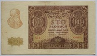 100 ZŁOTYCH 1940 SER. E (WU12)