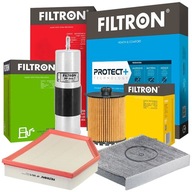 Zestaw filtrów Volvo V40 2.0 D2 D3 D4 Filtron 4 filtry Komplet
