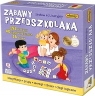 ZESTAW EDUKACYJNY ZABAWY PRZEDSZKOLAKA 16 ZABAW