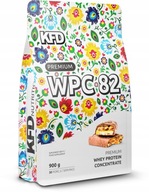 Proteínový kondicionér- WPC82 KFD prášok 900g chuť karamelovo-arašidová tyčinka