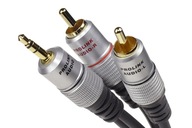 Prolink TCV 3420: Kabel mini jack/2xRCA Cinch 5m