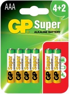 SUPER ALKALINE LR03 U(4+2) - 6 szt