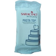 Masa cukrowa do obkładania/pokrywania TOP PASTA na tort Saracino Biała1Kg