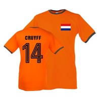 Bavlnené tričko JOHAN CRUYFF 14 Holandsko