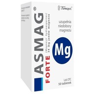 Asmag forte 0,034 g Mg2+, 50 tabletek