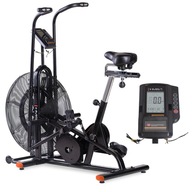 DOMOWY AIR BIKE OWER POWIETRZNY STACJONARNY TRENINGOWY DO ĆWICZEŃ CROSSFIT