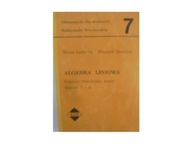 algebra liniowa - Jurlewicz