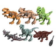 Hla-6x Odnímateľné dinosaurie hračky s