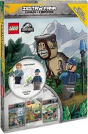 Zestaw Fana Lego Jurassic World 3 książki 2 minifigurki