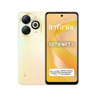 Smartfón Infinix SMART 8 3 GB / 64 GB 4G (LTE) zlatý + Hybridné sklo apgo pre Infinix Smart 8 1 ks