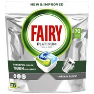 Fairy Platinum All in One kapsule do umývačky riadu 70 ks