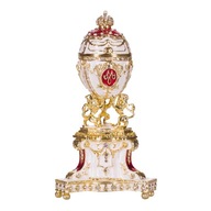 Vajíčko Faberge, Kráľovské Dánske, truhlica 13 cm