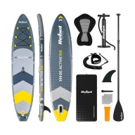 Rebel RBA-4501 Paddleboard SUP z akcesoriami 350 cm, 140 kg, szary