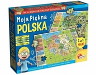 Puzzle 2w1 Moja piękna Polska Lisciani 42043