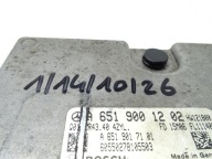 unité de commande électronique uce ordinateur moteur ECU MERCEDES ML W166 CDI A6519001202