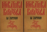 LITERATURA ROSYJSKA W ZARYSIE - TOMY 1 I 2