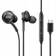 Oryginalne Słuchawki Samsung by AKG USB-C Typ C Dokanałowe Super Czarne