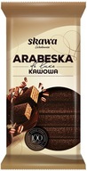 Chrupkie WAFELKI Arabeska de luxe KAWOWA Skawa 190 g w CZEKOLADZIE | KAWOWE