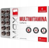 COLFARM Multiwitamina witaminy + minerały 30 tabl.
