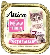 Attica, Junior, Pasztet z kurczaka dla kota, 100g