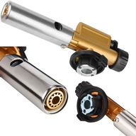 GÁZÉGŐ PISZTOLY KARTUS ÖNTÖTTVAS HŐLÉGFÚVÓ LUTLAMPA ÖNGYÚJTÓ GÁZ FORRASZTÓPÁKA