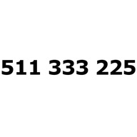 511 333 225 T-MOBILE ZŁOTY NUMER TELEFONU STARTER NA KARTĘ SIM NR TMOBILE
