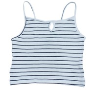 PRIMARK krótka bluzka bez rękaw TOP 158-164 XS S