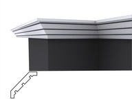 F-17 80x80mm, listwa przysufitowa, sztukateria