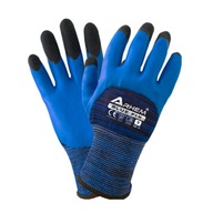 Rękawice Robocze Lateksowe Latex BHP Świetna Jakość Arhem Blue Fix r.10-XL
