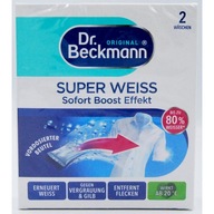 DR BECKMANN Bieliace vrecká na textil 2x40g