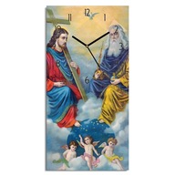 Svätá trojica obloha hodiny s obrázkom kancelárske 30x60