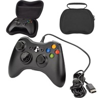 KONTROLER GAMEPAD PAD do XBOX 360 / SLIM PC DUAL SHOCK + ETUI ZAMYKANE