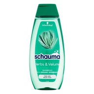 Schwarzkopf Schauma Herbs & Volume Shampoo 400 ml Šampón na vlasy
