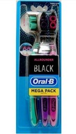 ORAL B Zubné kefky čierne 3 ks MEDIUM Allrounder Black