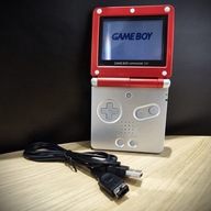 Oryginał konsola nintendo Game Boy Advance SP Mario edition limitowana