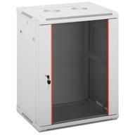 SZAFA RACK SERWEROWA INSTALACYJNA STOJĄCA 19'' 15U IP20 DO 60 KG 60X45X77 C