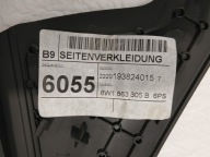 AUDI A4 B9 LIFT cover BOKU TUNELU left 8W1863305B