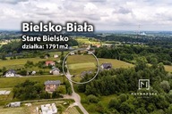 Działka, Bielsko-Biała, 1791 m²