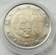 LUKSEMBURG - 2 EURO - 2010 - Henri I