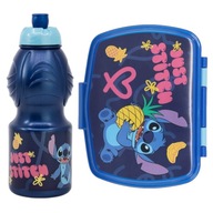 Zestaw śniadaniowy butelka bidon lunchbox Stitch