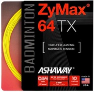 Naciąg do badmintona ZyMax 64 TX - set ASHAWAY żółty