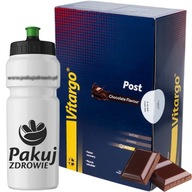 Sacharidy VITARGO Post 2000g chocolate a vzduchotesná priestranná fľaša 750ml