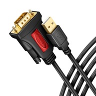 Adapter KAbel 1.5m USB RS232 COM Szeregowy WIN10 WIN11