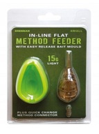 Podajnik zanętowy drennan in-line flat method feeder komplet small 15g