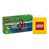 LEGO Minecraft - Plavba pirátskou loďou (21259) s Kalamárkou a ťavou