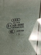 Audi A5 8T window left rear part 2015