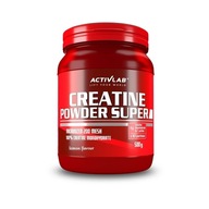 Creatine Powder Super Activlab 500g Kreatyna Monohydrat Cytryna